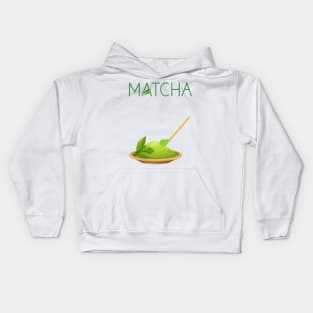 Matcha tea Kids Hoodie